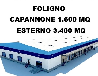 zoom immagine (Capannone 1600 mq, più di 3 camere, zona Foligno)