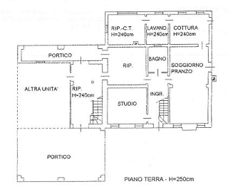 zoom immagine (Appartamento 167 mq, soggiorno, 3 camere)