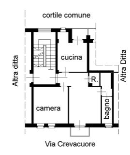 zoom immagine (Appartamento 64 mq, 2 camere)