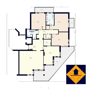 zoom immagine (Appartamento 183 mq, soggiorno, 3 camere, zona Gries Alta)