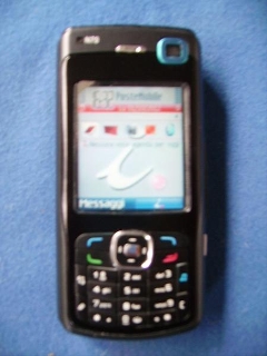 zoom immagine (Cellulare Nokia N-70 con antenna GPS)